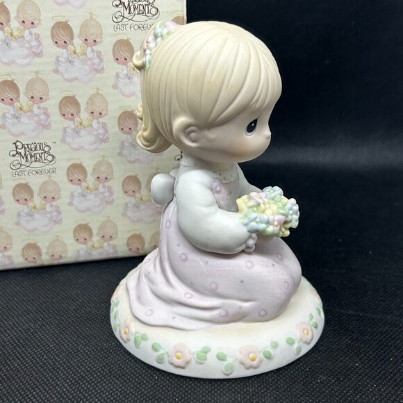 Precious Moments "Thinking Of You Is What I Really Like To Do" figurine - Picture 2 of 5